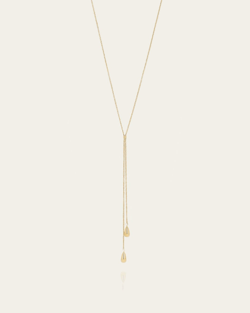 Necklace Vespero (Gold-plated steel)