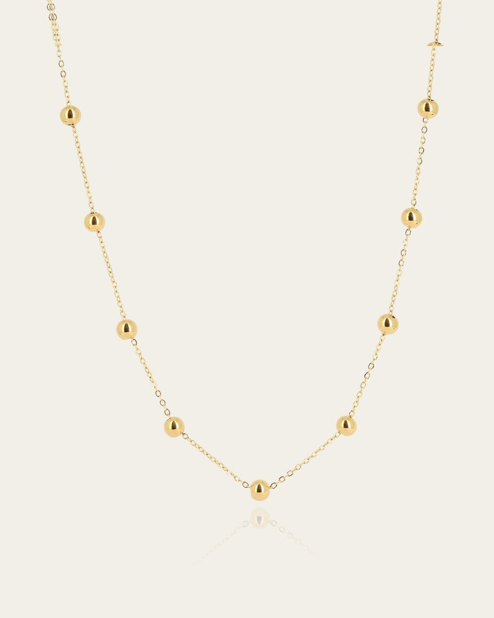 Annie Necklace (Gold-plated steel)