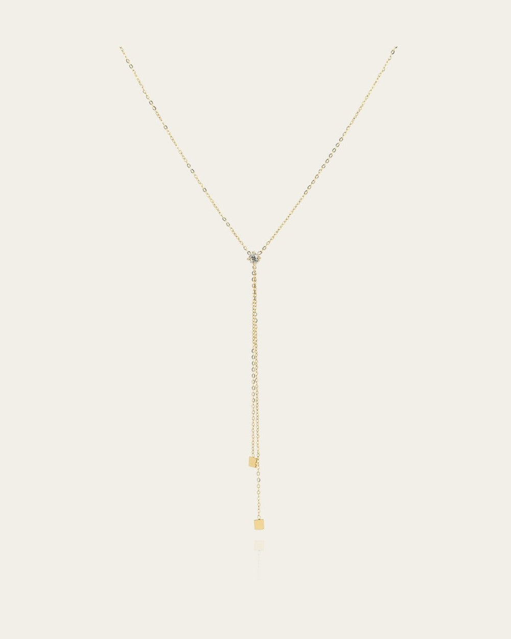 Symphonie Necklace (Gold-plated steel)
