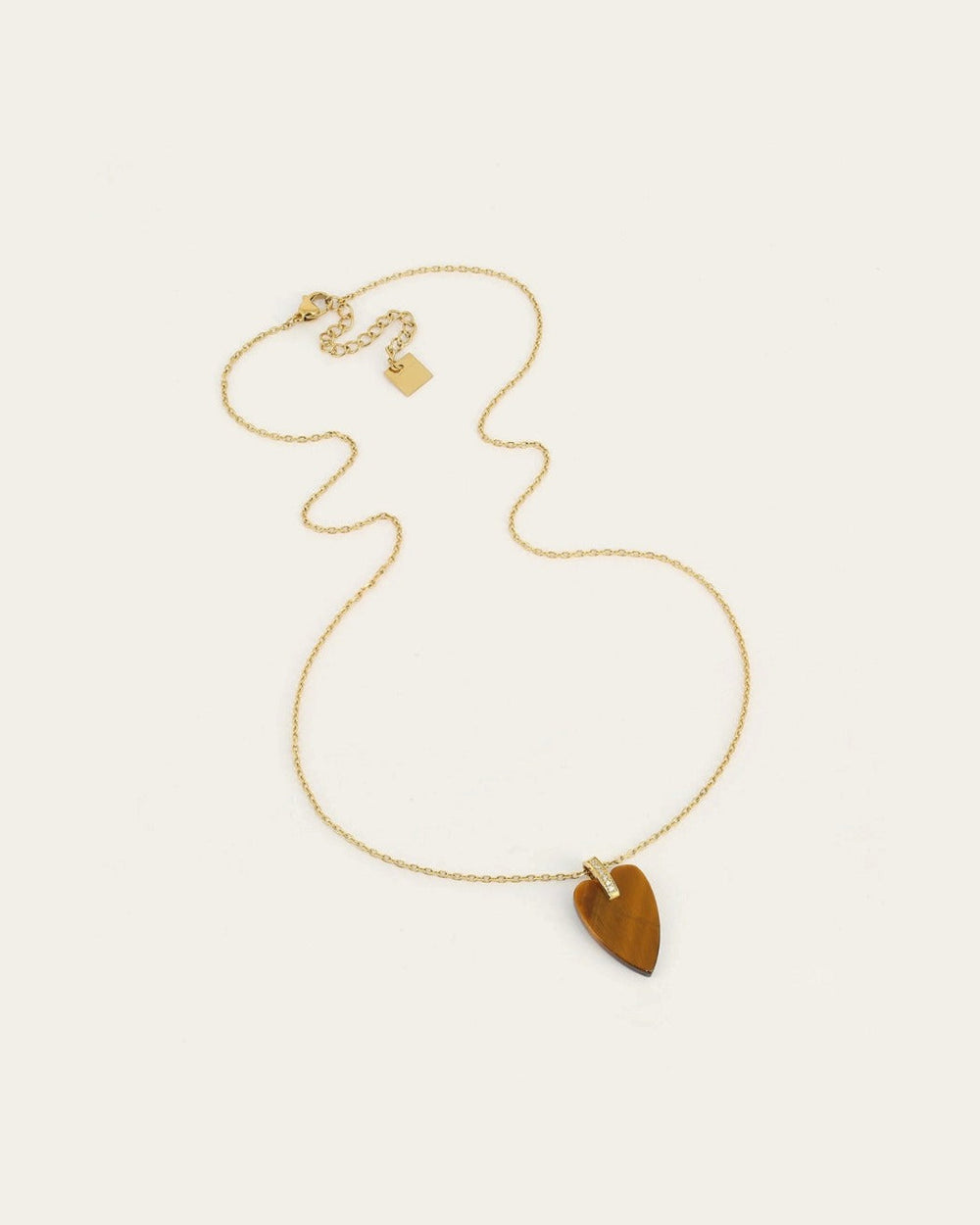 Collier Calliope (Acier doré)