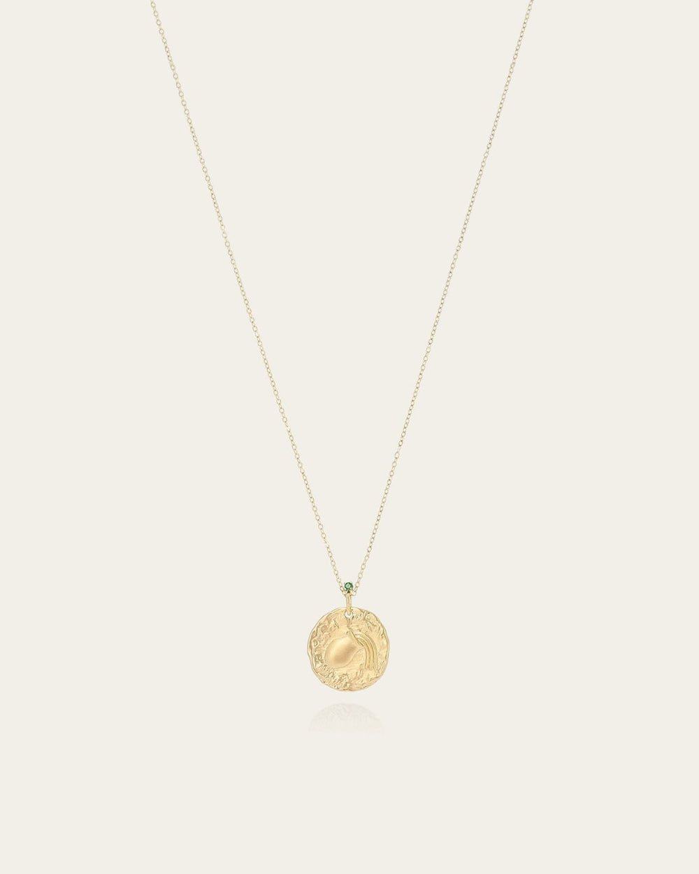 Hydrochoeus necklace (Gold-plated steel)