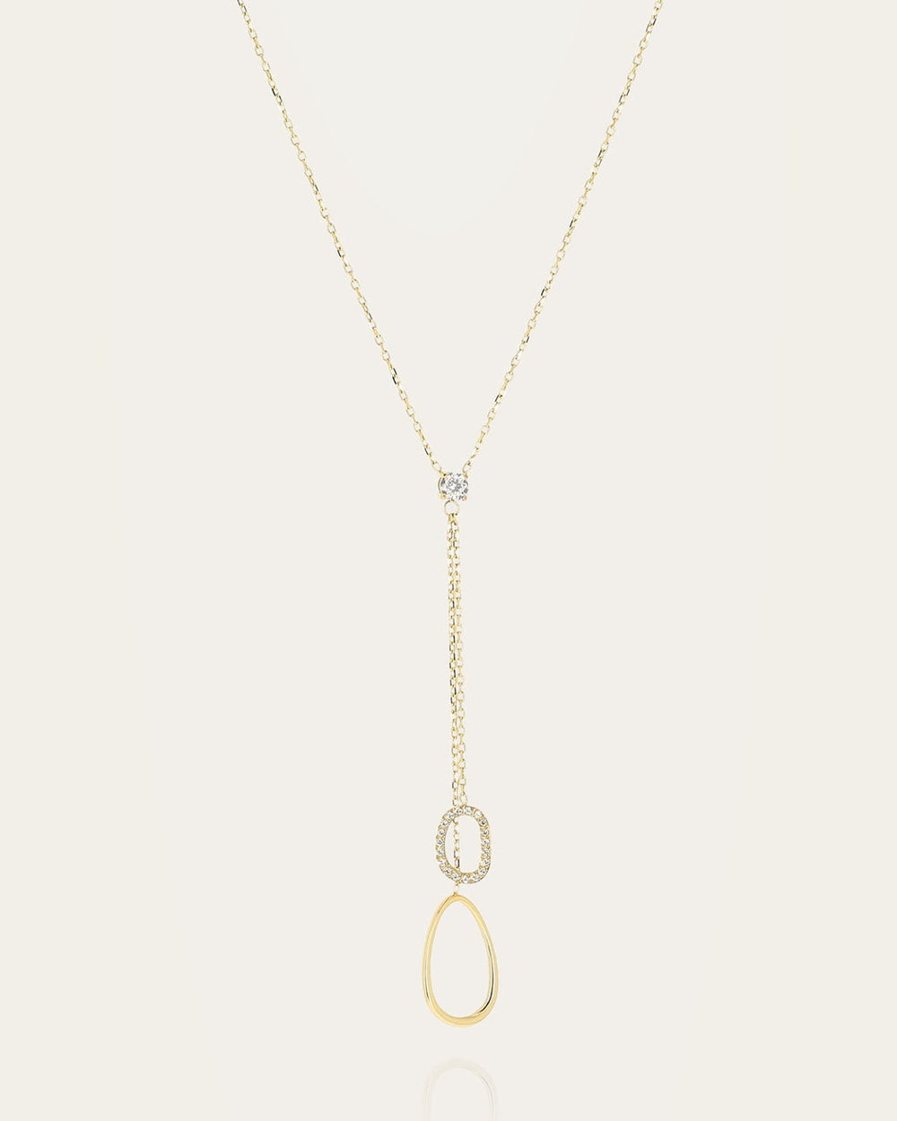 Adisson necklace (Gold-plated steel)