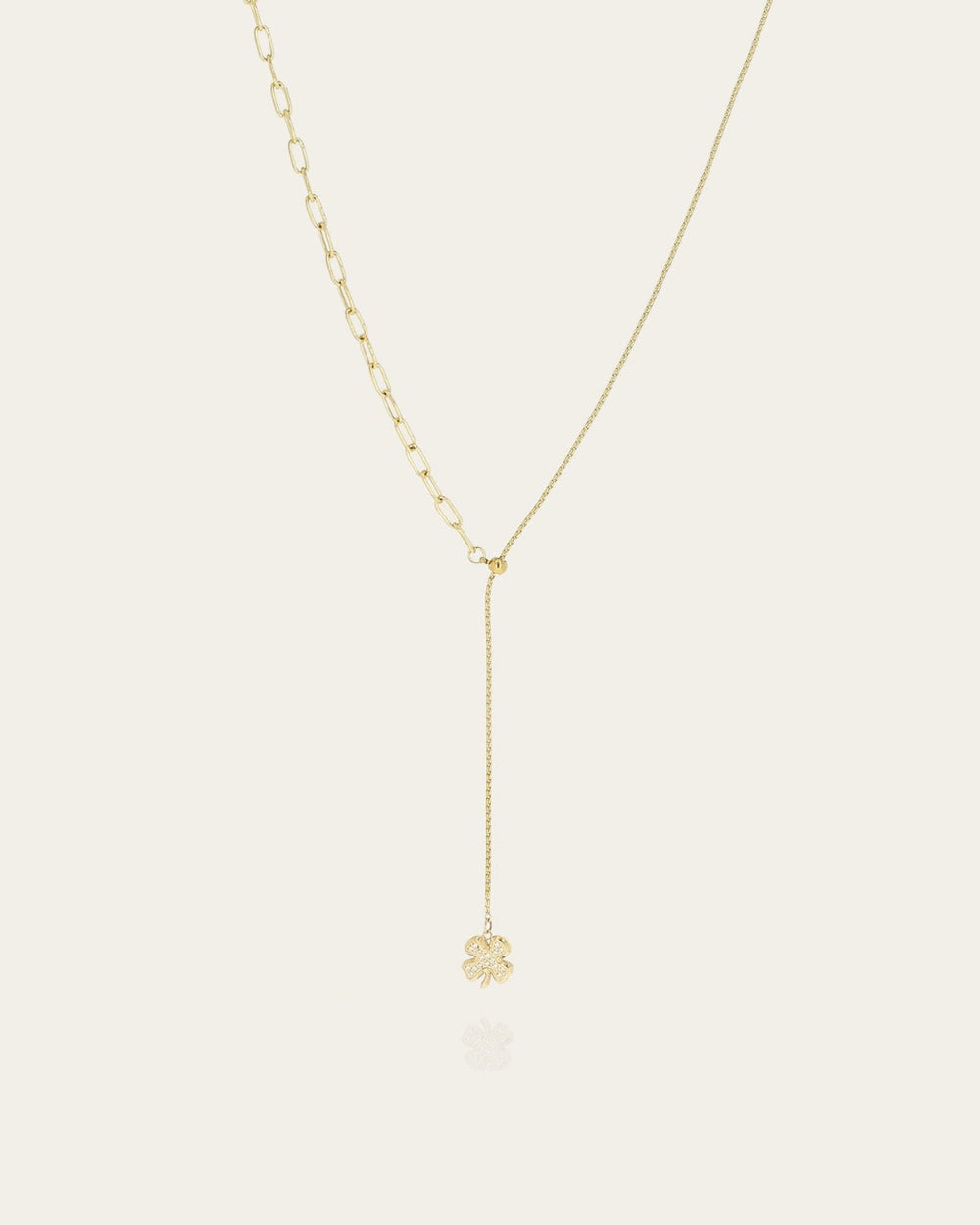 Collier Tendre (Acier doré)