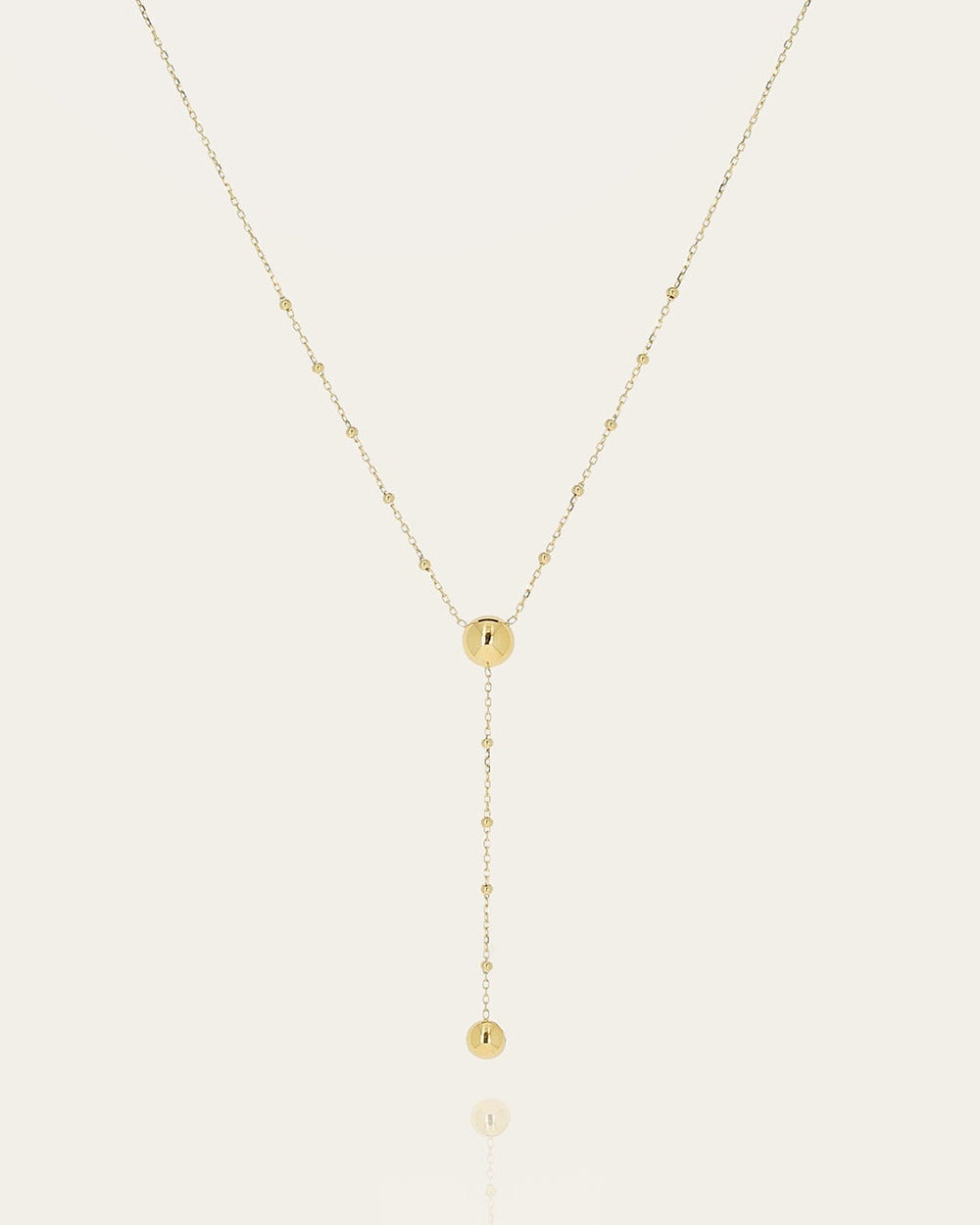 Collier Amber (Acier doré)