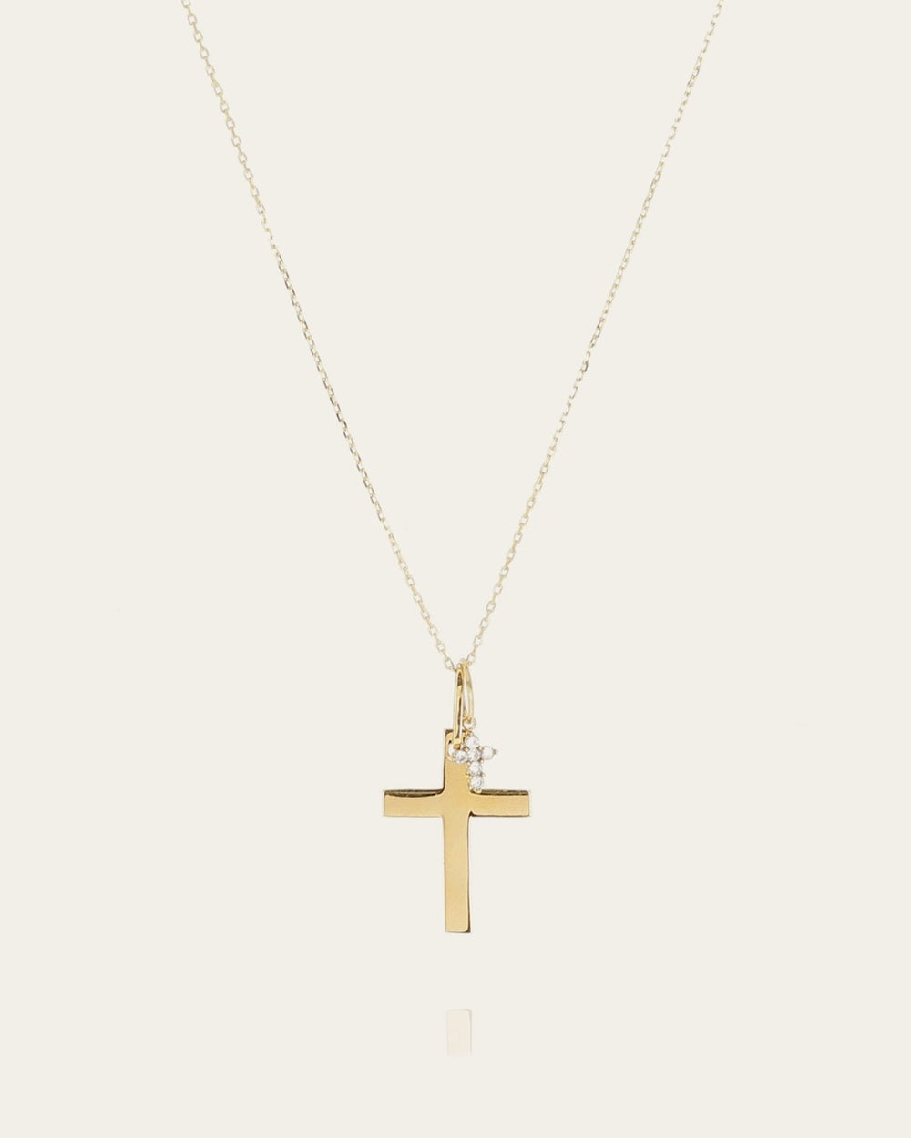 Visning Necklace (Gold-plated Steel)