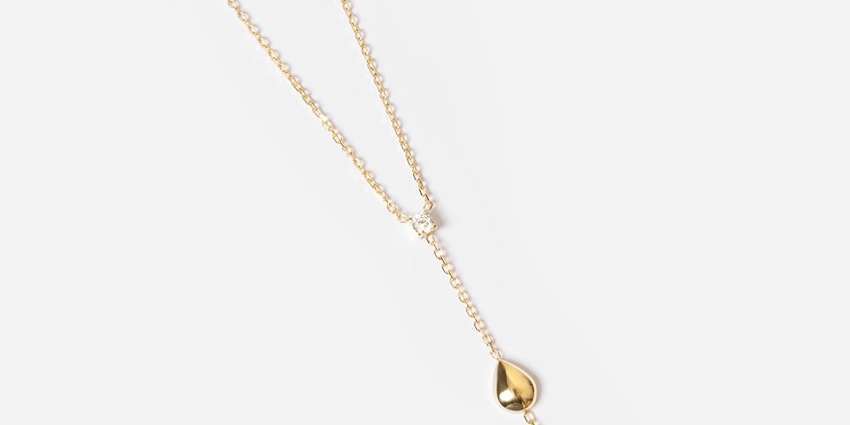 Collier Dilys (Acier doré)