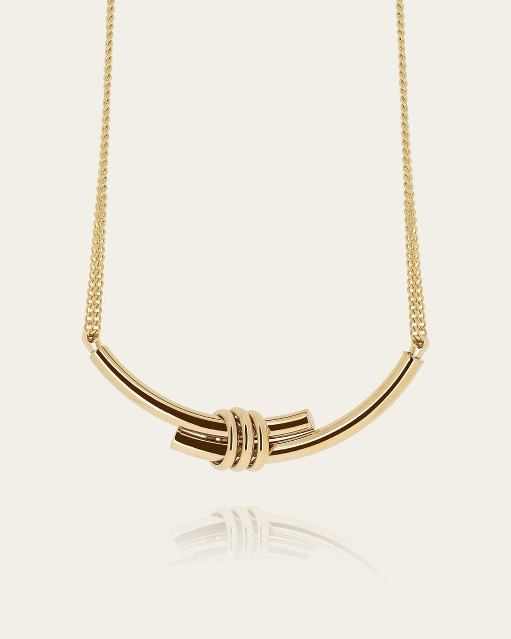 Sagone Necklace (Gold-plated steel)