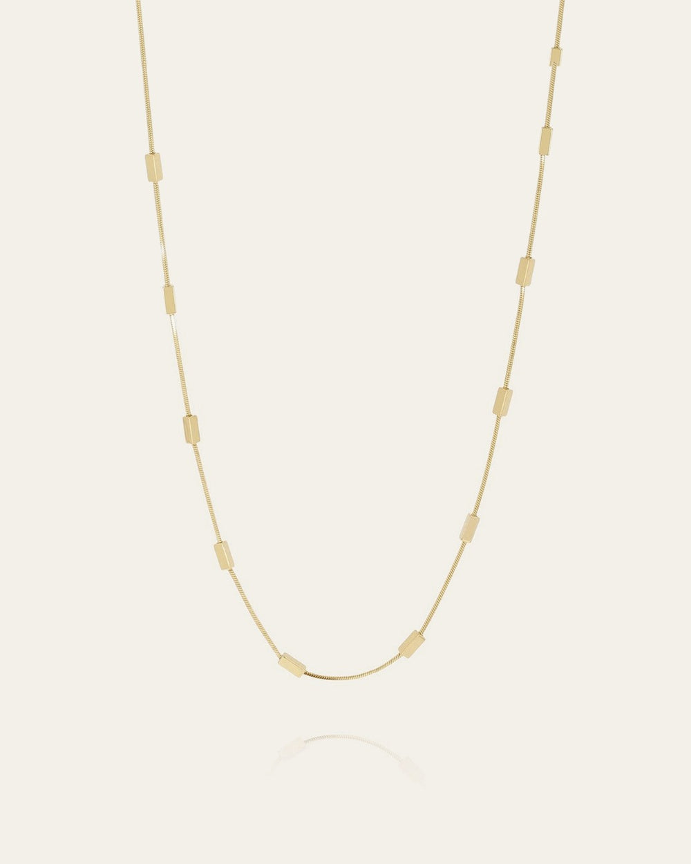 Collier Curzu (Acier doré)