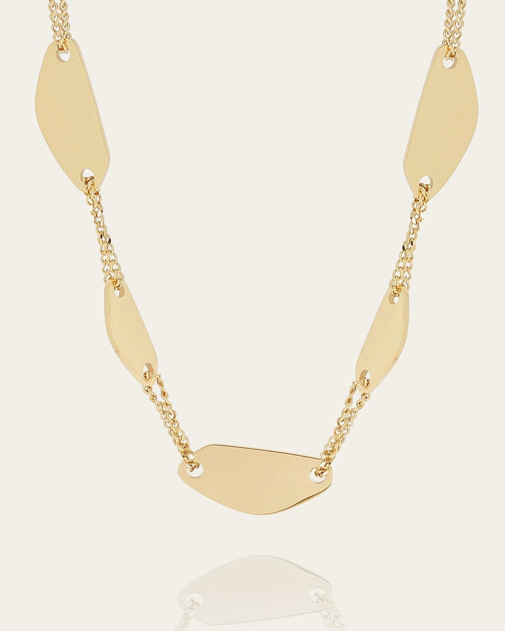 Collier Agnone (Acier doré)