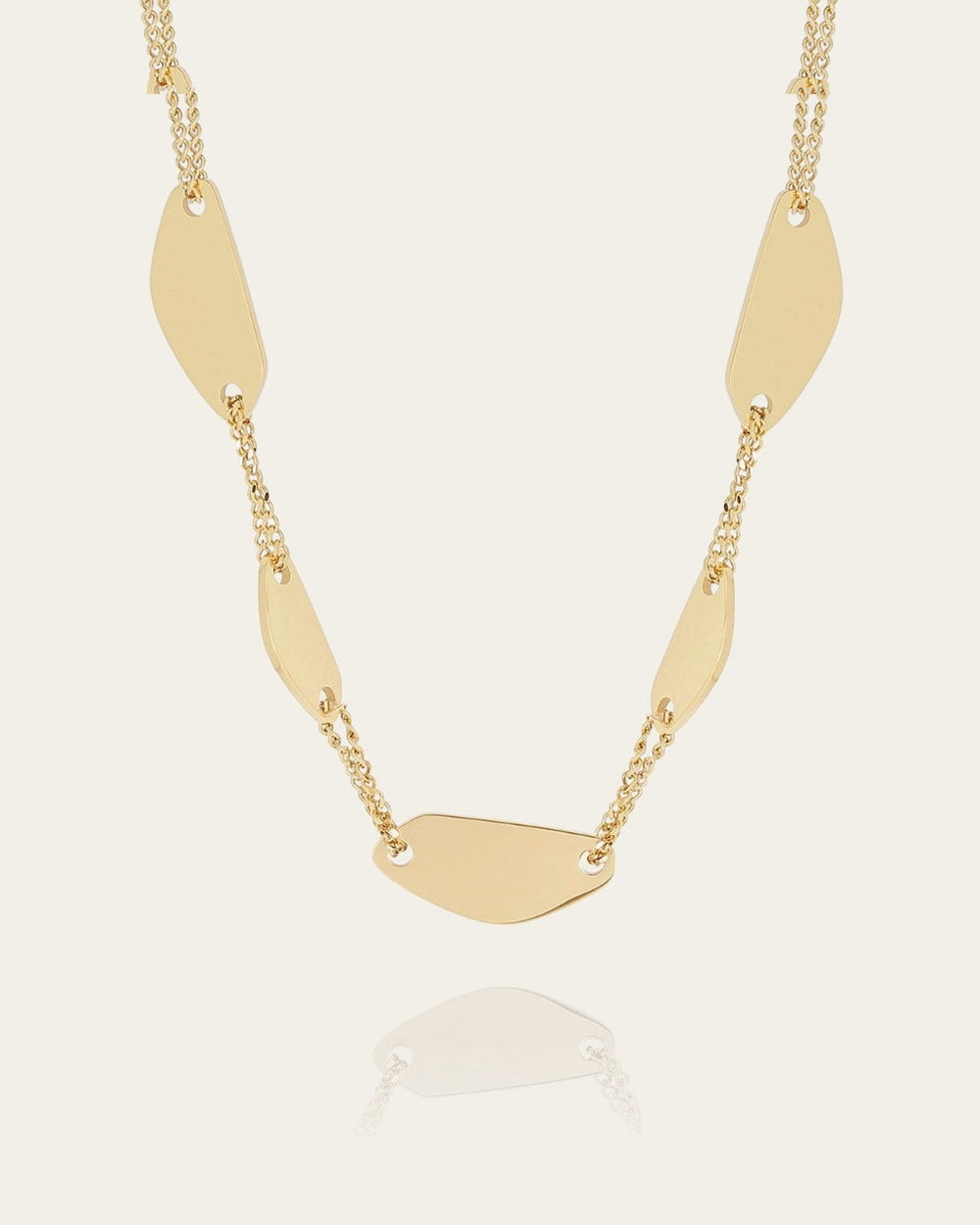 Collier Agnone (Acier doré)