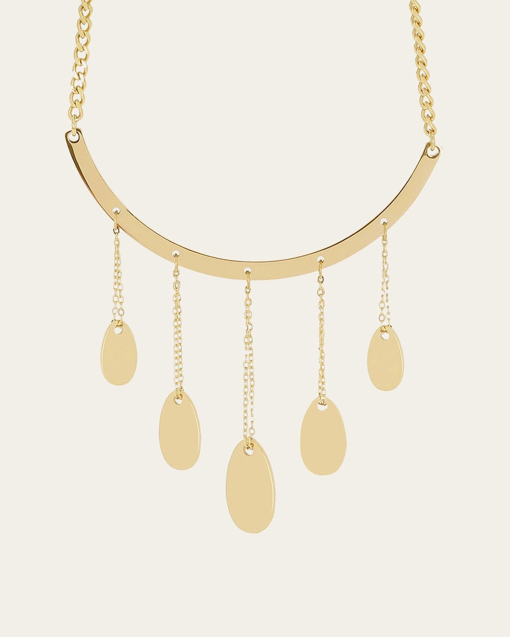 Pineto Necklace (Gold-plated steel)