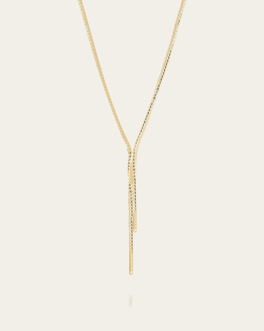 Necklace Alixia (Gold-plated steel)