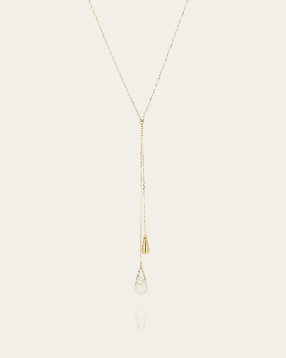Necklace Zarelle (Gold-plated steel)