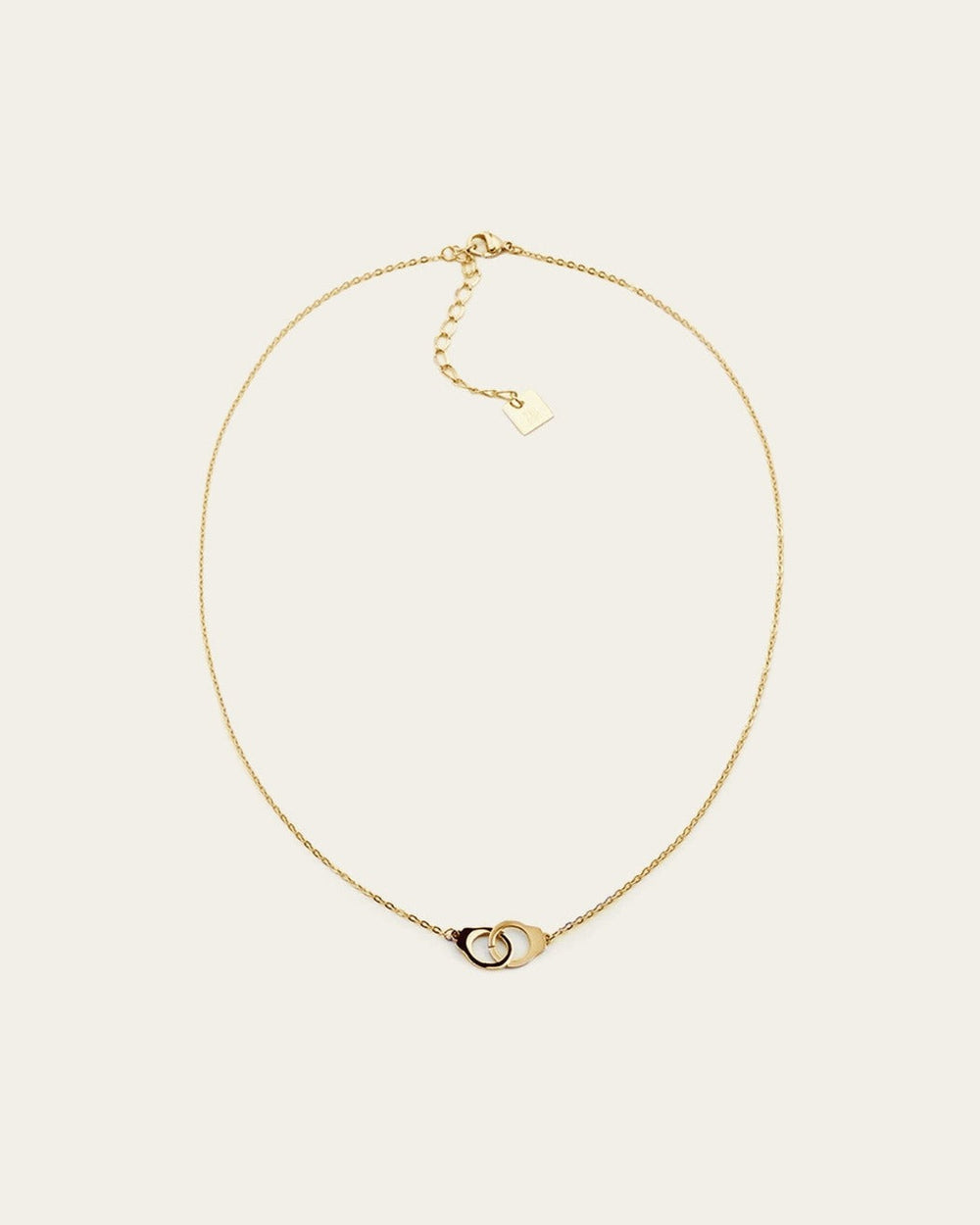 Cuff Necklace (Gold-plated steel)