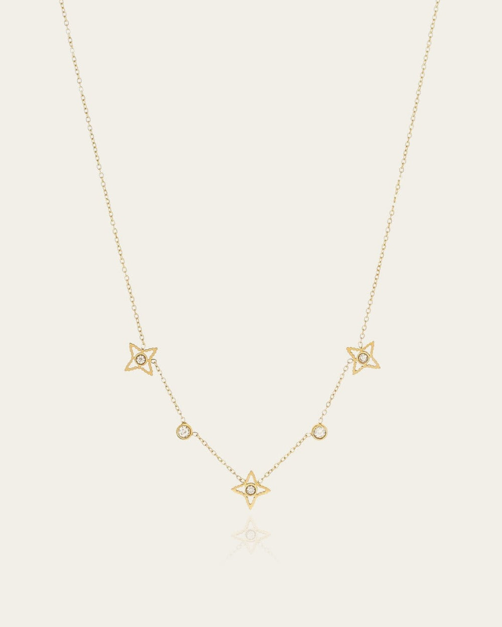 Manhattan Necklace (Gold-plated steel)