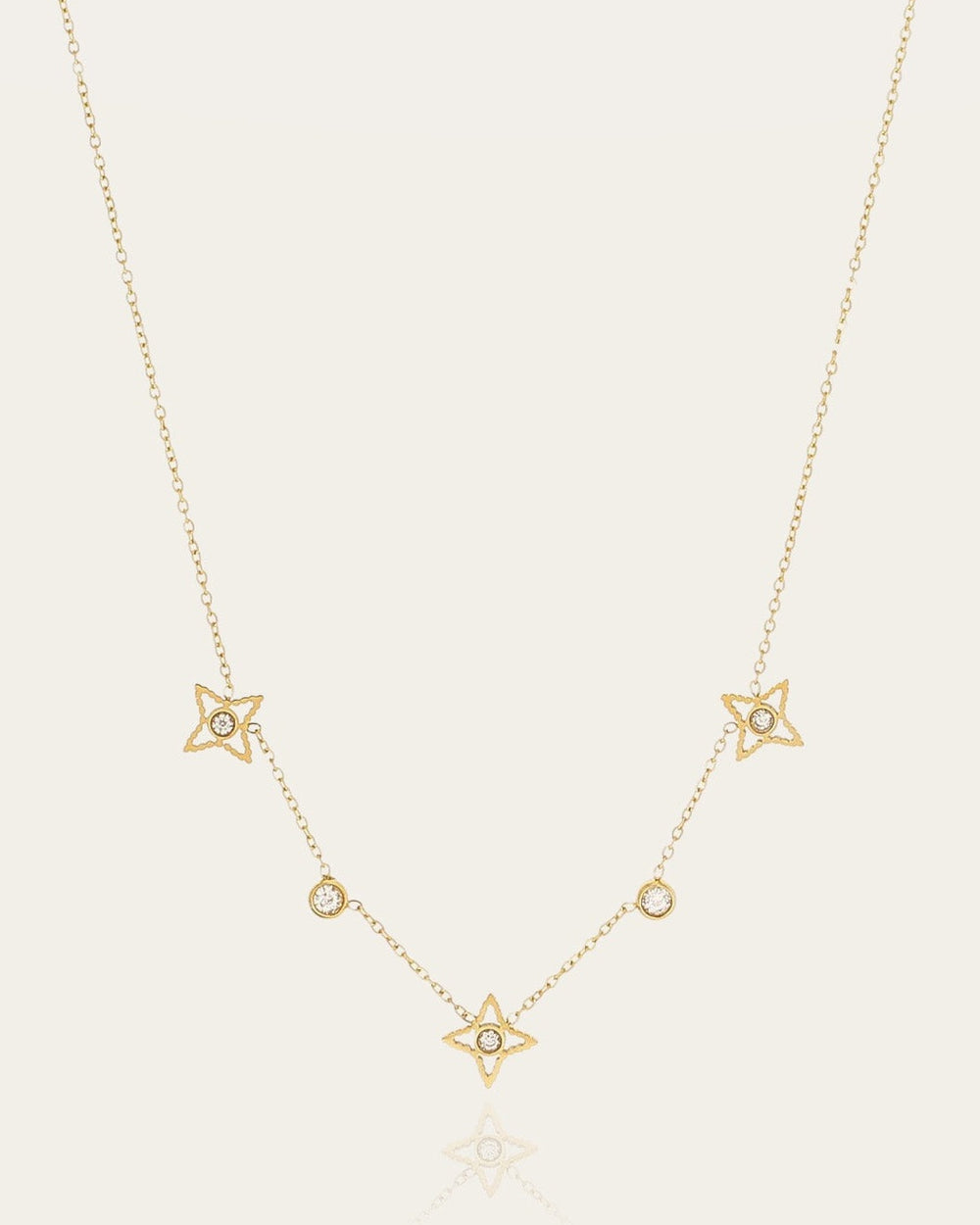 Collier Manhattan (Acier doré)