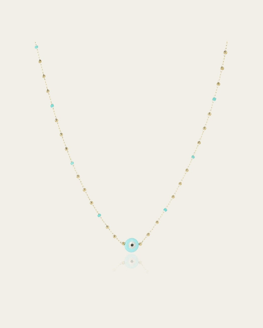 Bodrum Necklace (Gold-plated steel)