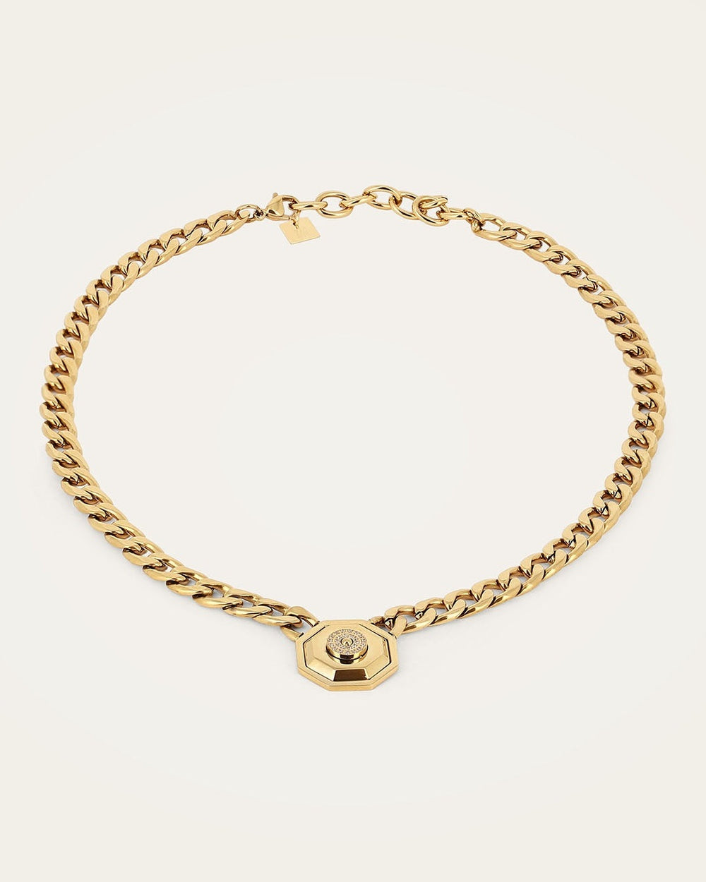 Collier Leïla (Acier doré)