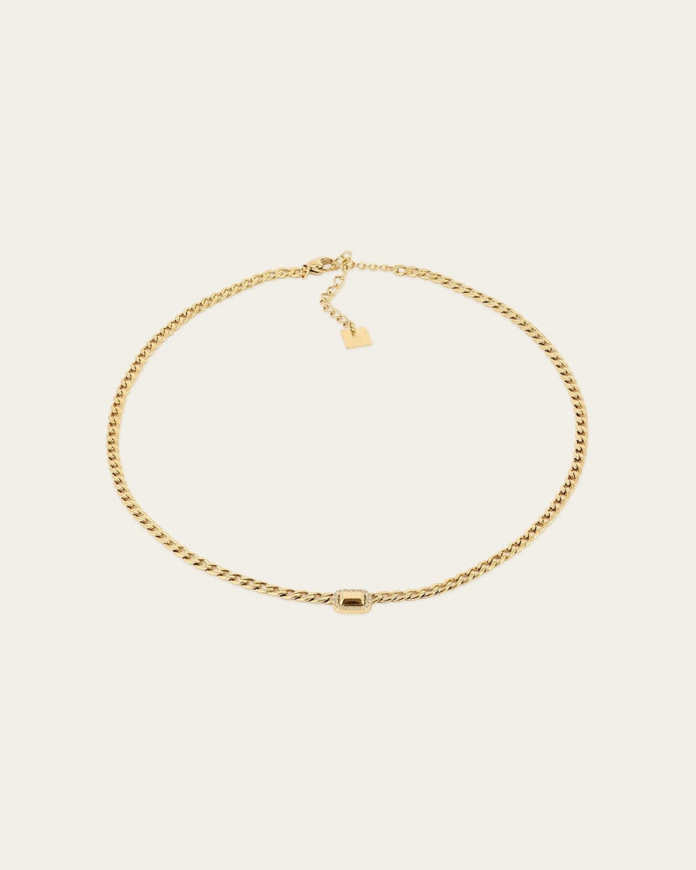 Baleria Necklace (Gold-plated steel)