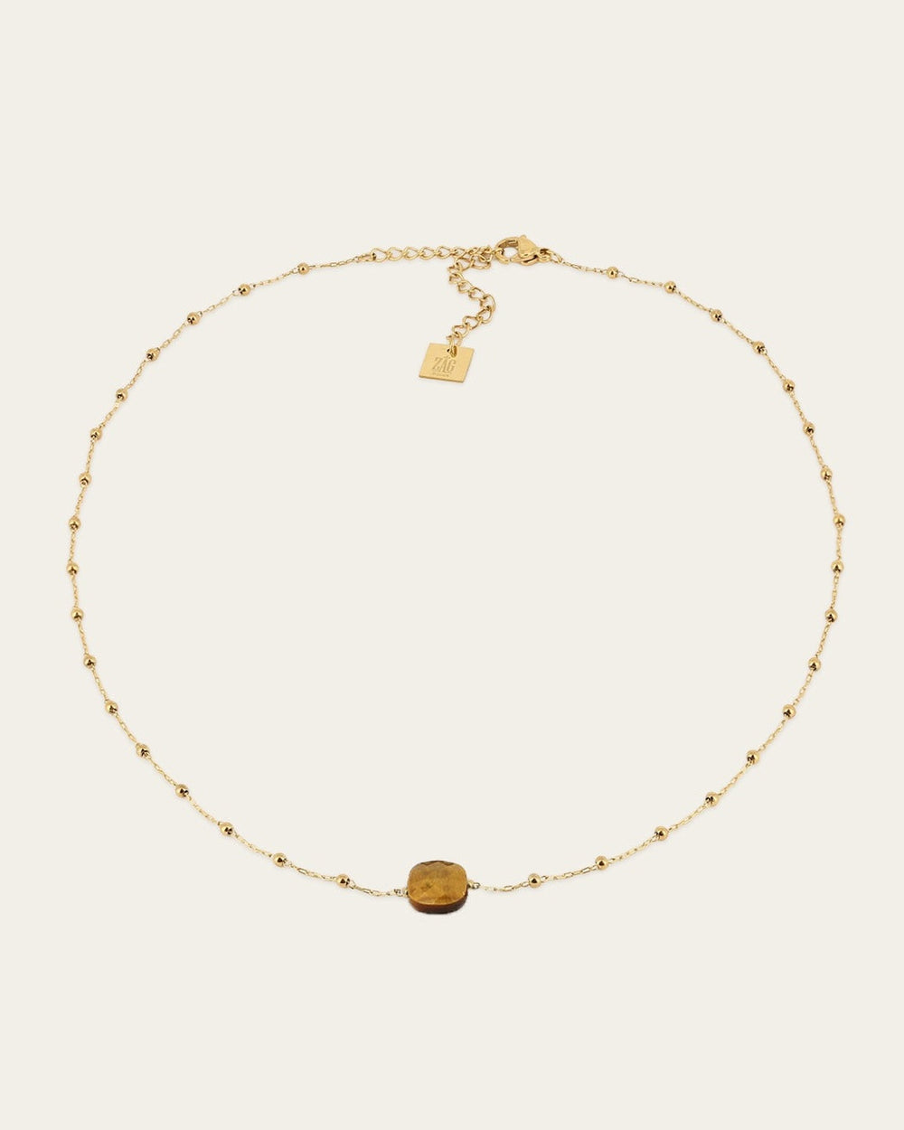 Collier Pablo (Acier doré)