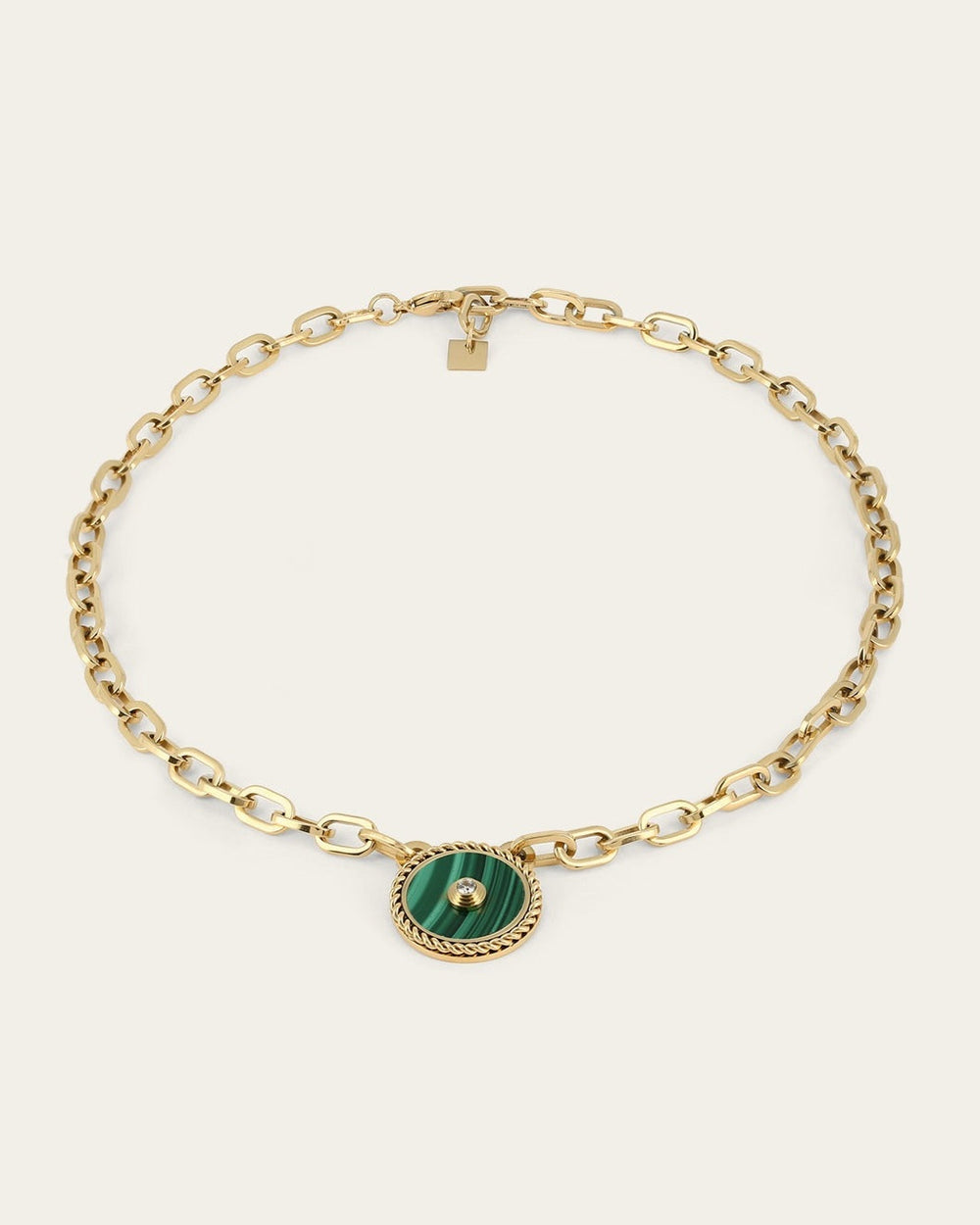 Collier Roman (Acier doré)