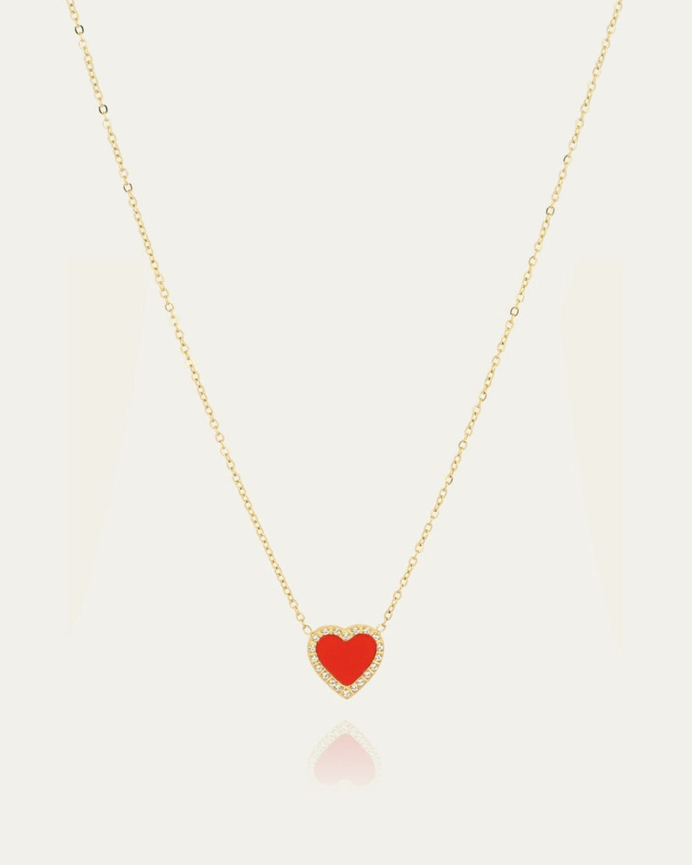 Alice Necklace (Gold-plated steel)