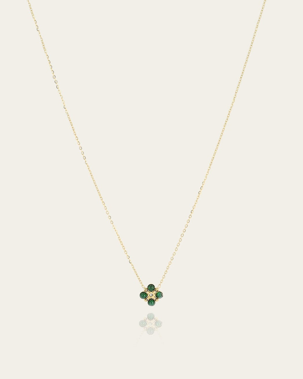 Mint Necklace (Gold-plated steel)