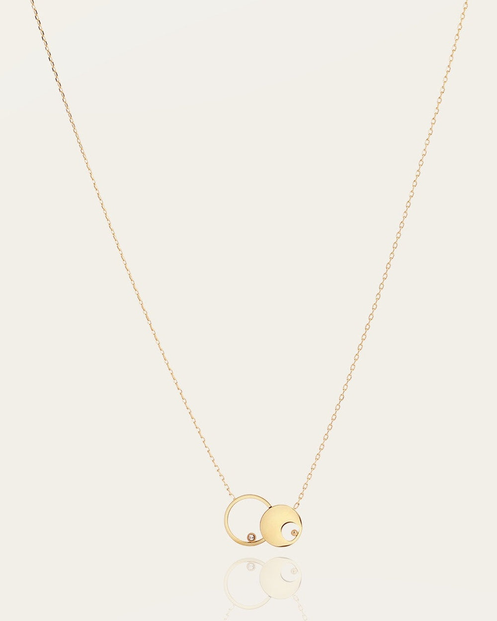 Collier Ceres (Acier doré)