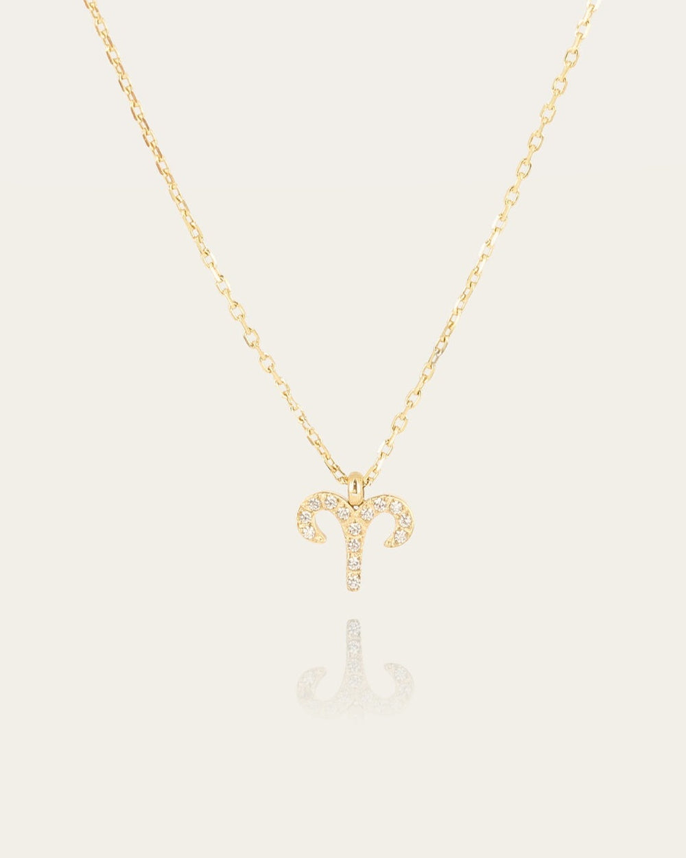 Collier Aries (Acier doré)