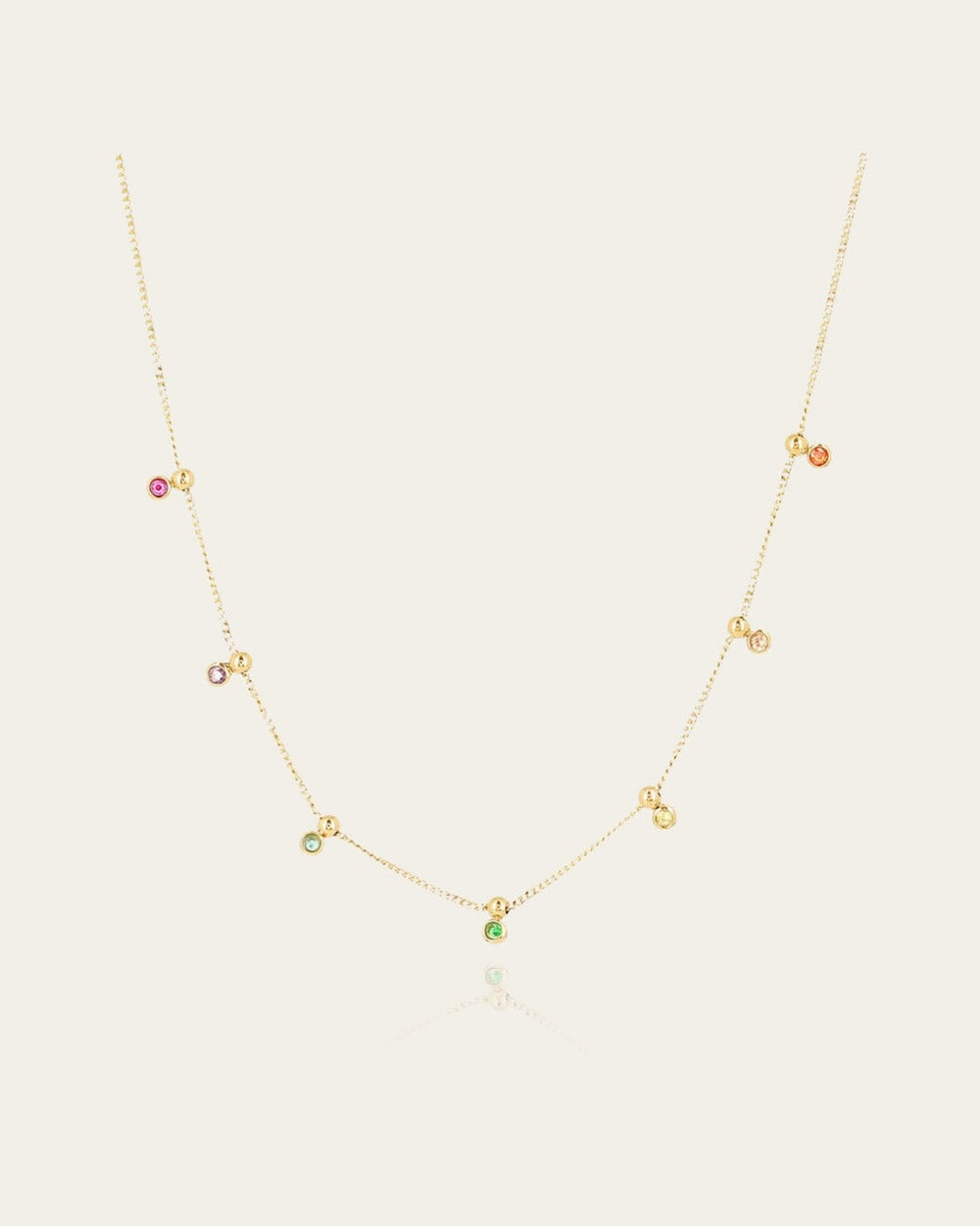 Kerala Necklace (Gold-plated steel)