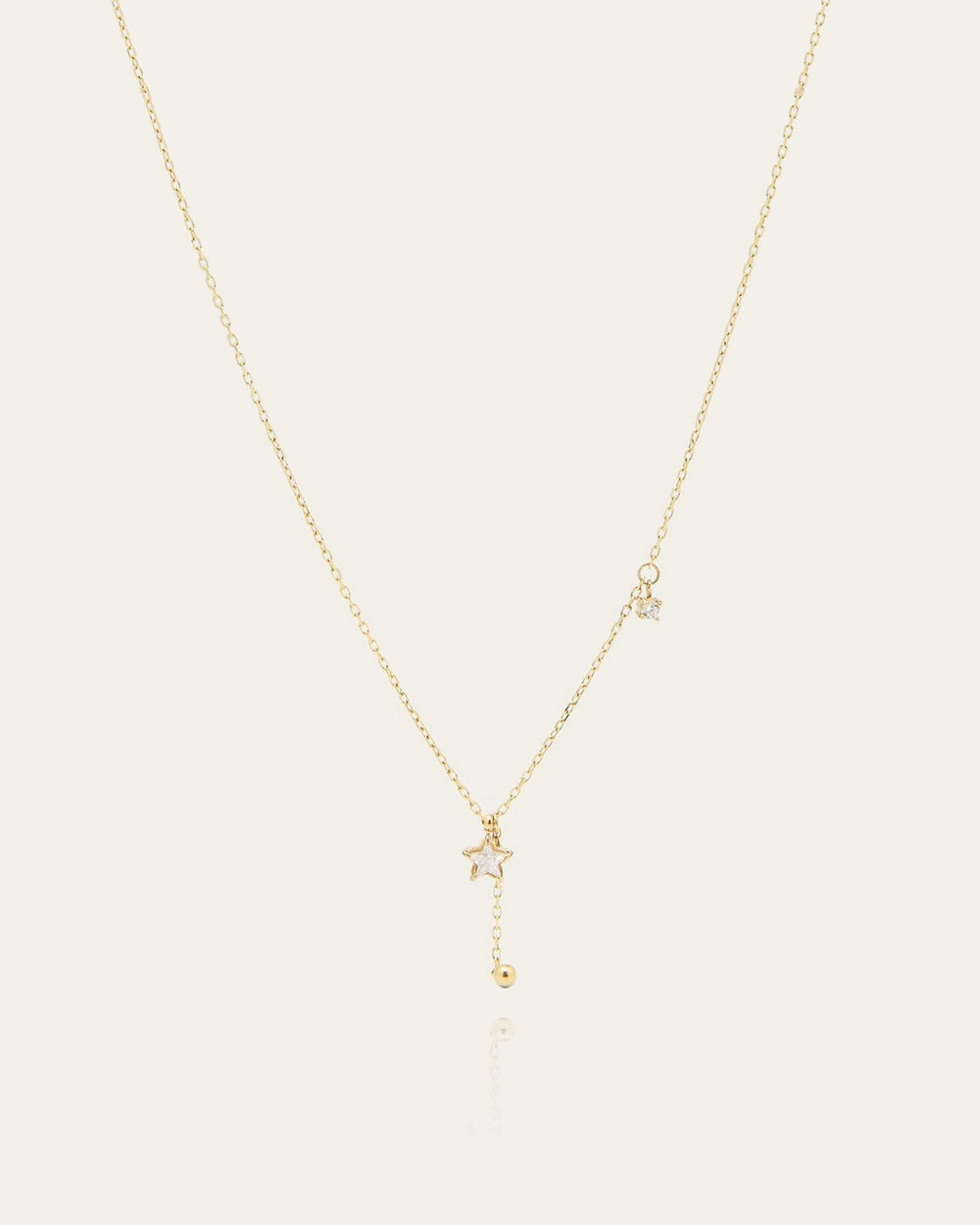 Céline necklace (Gold-plated steel)
