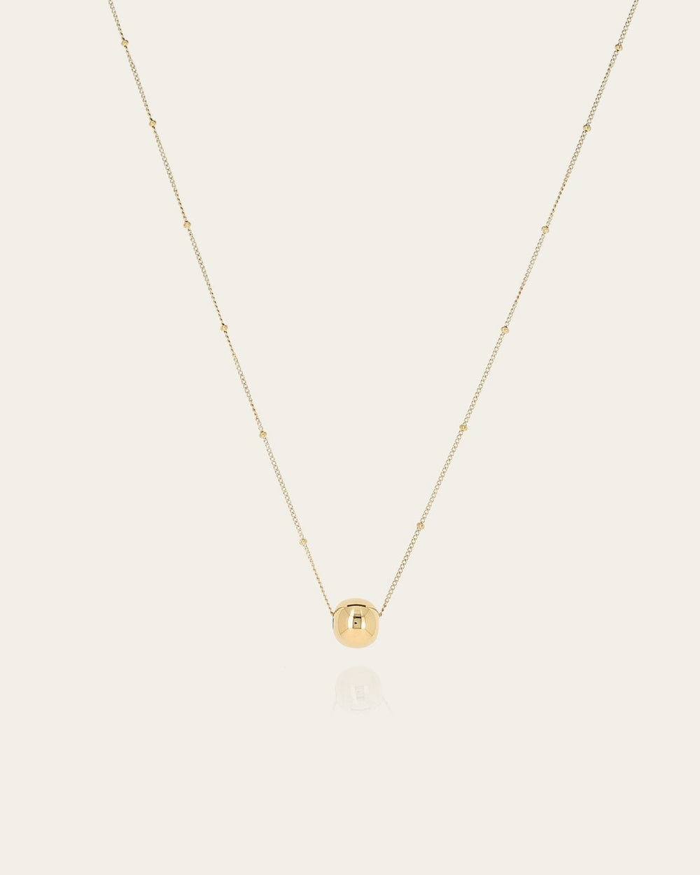 Henriette necklace (Gold-plated steel)