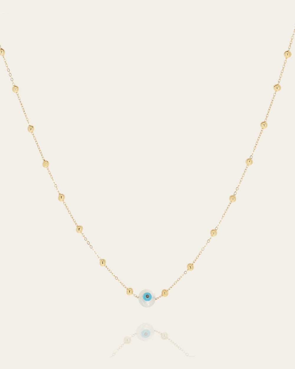 Collier Auge (Acier doré)