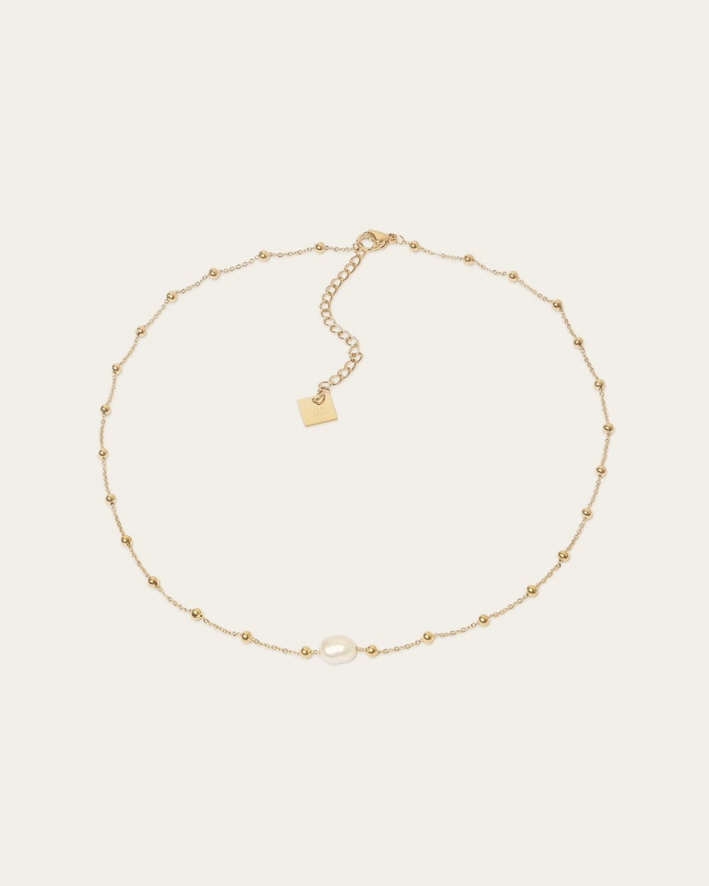 Izia necklace (Gold-plated steel)
