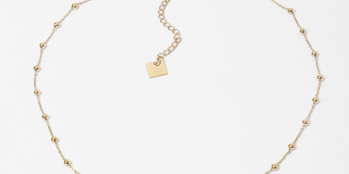 Collier Izia (Acier doré)
