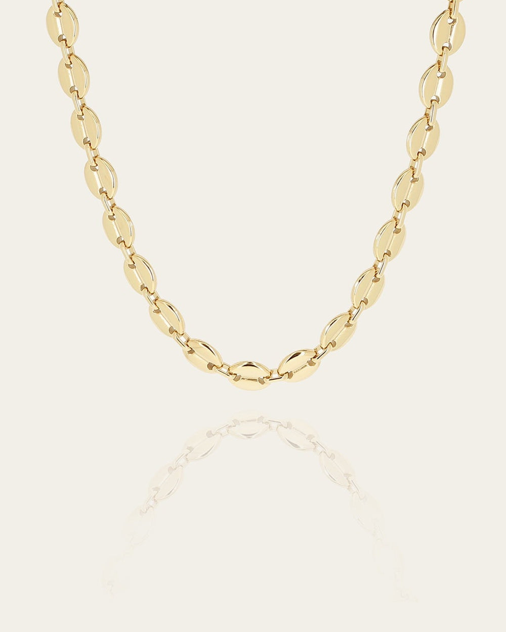 Collier Kahvi (Acier doré)