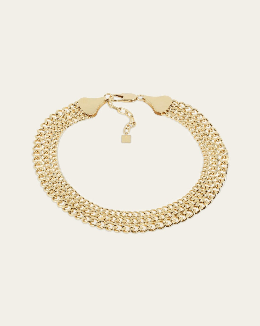 Collier Nefertiti (Acier doré)