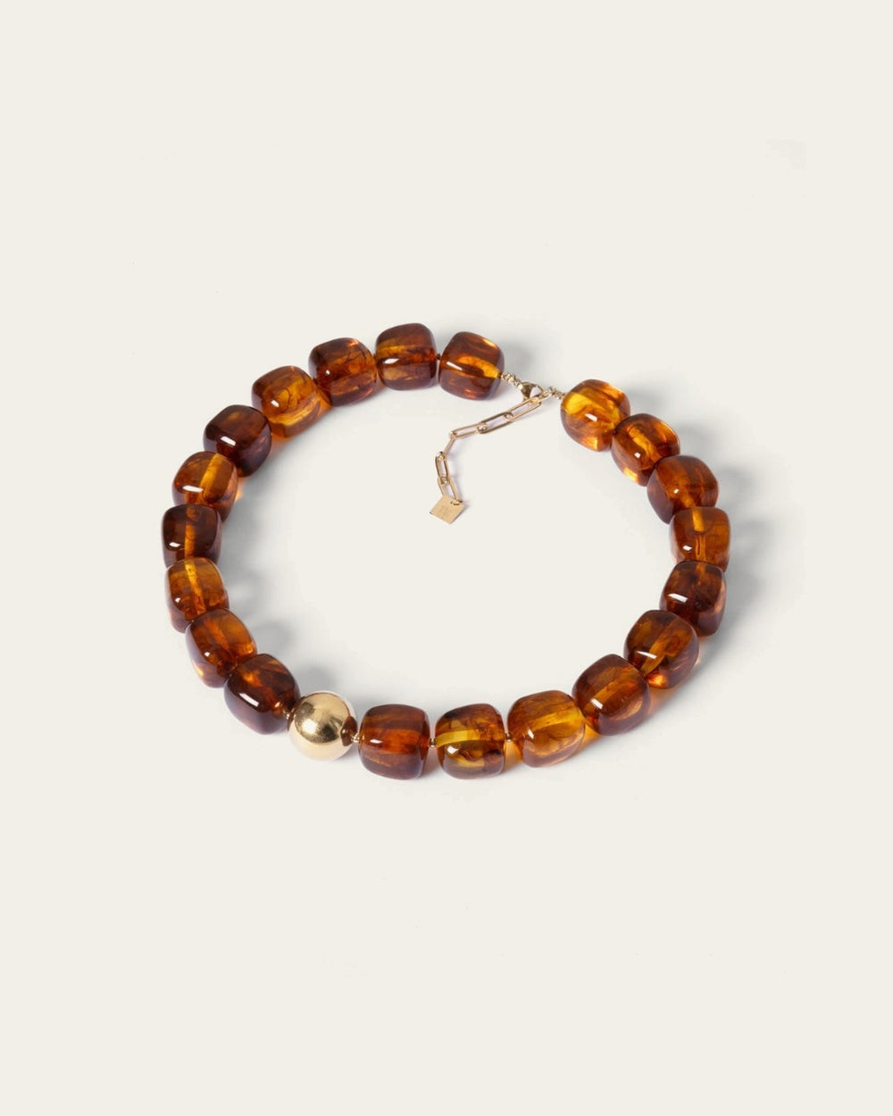 Oedipe Necklace (Gold-plated steel)