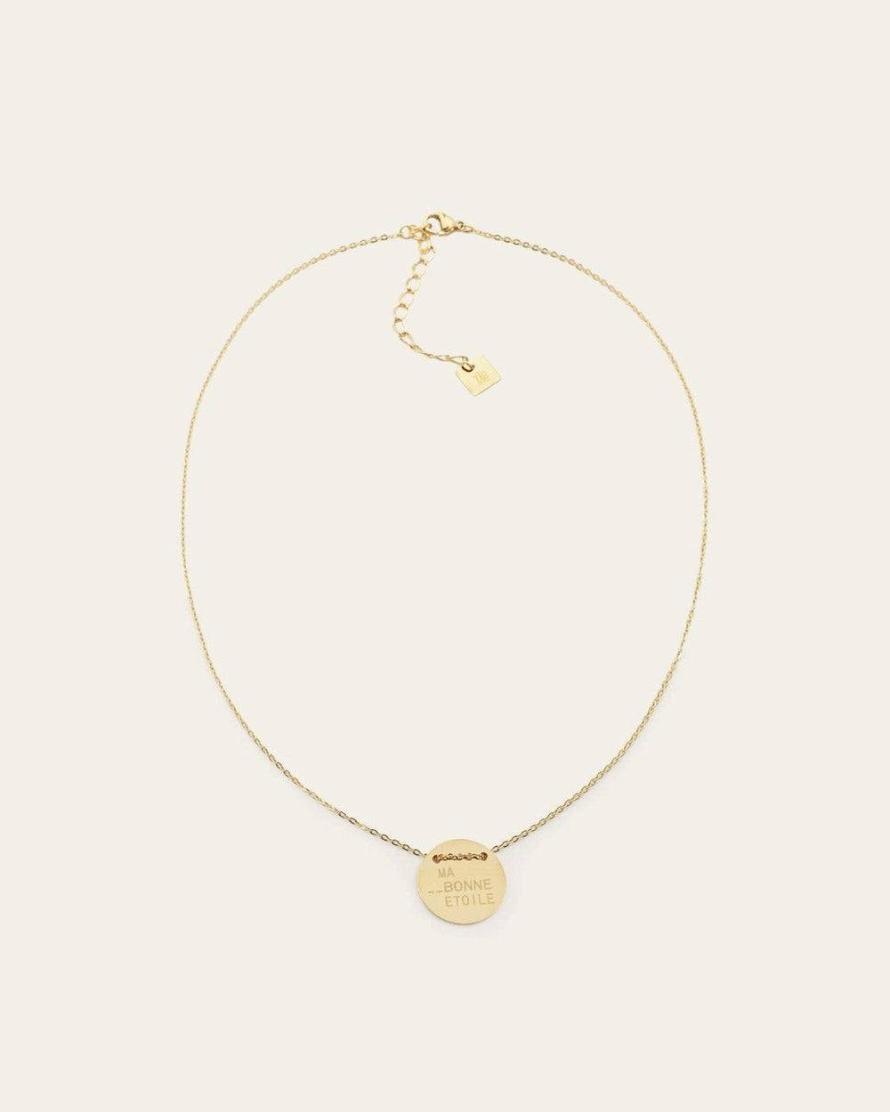 Ma bonne étoile Necklace (Gold-plated Steel)