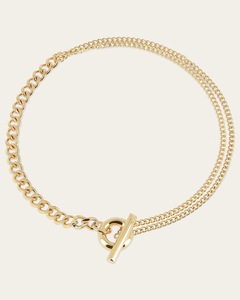 Collier Hevea (Acier doré)