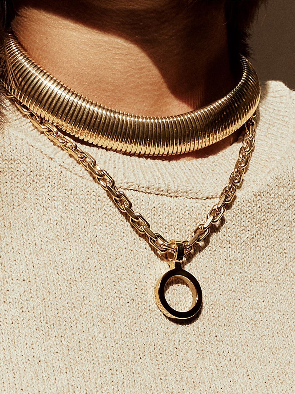 Lucide Bangle Necklace
