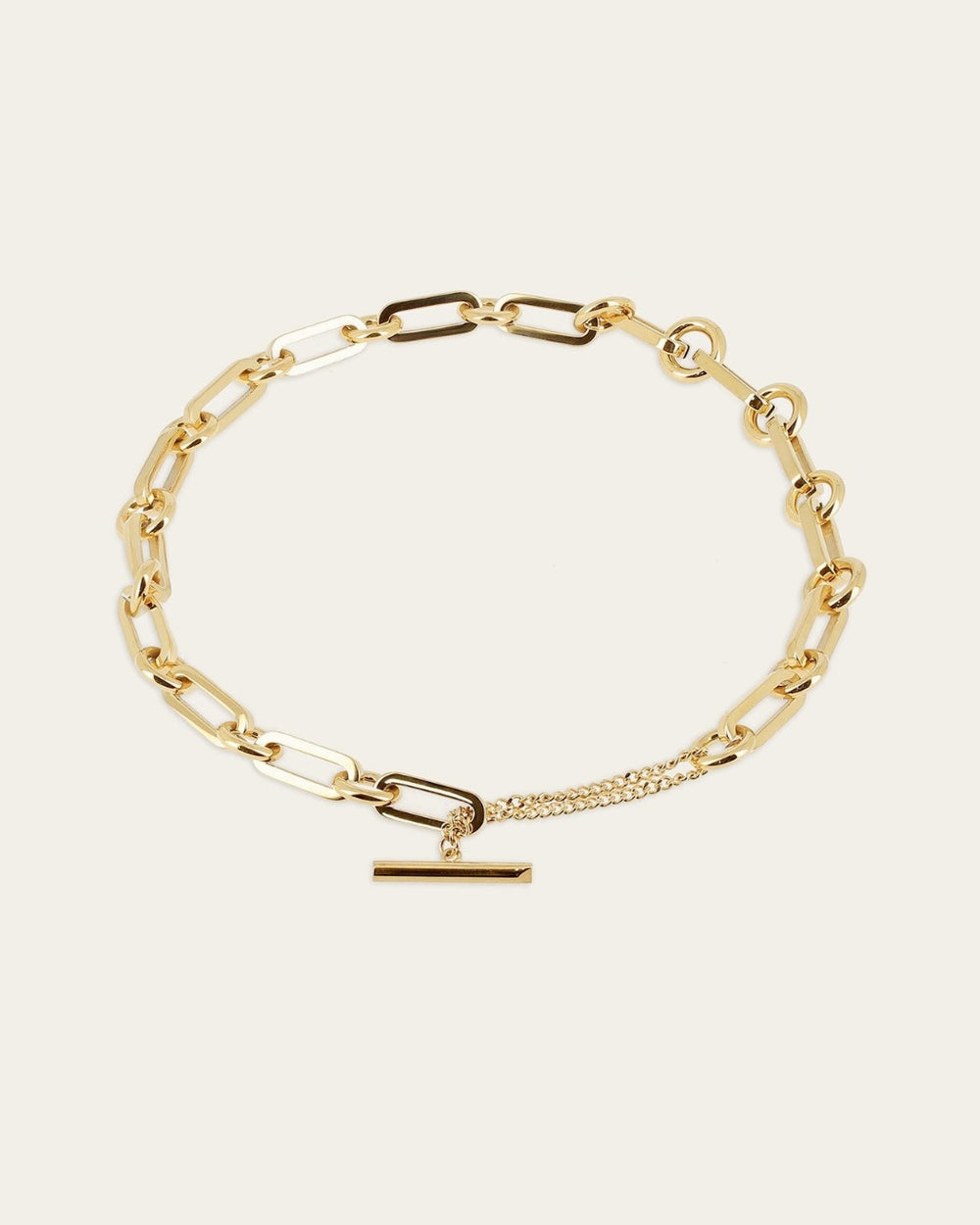Collier Cyrano (Acier doré)