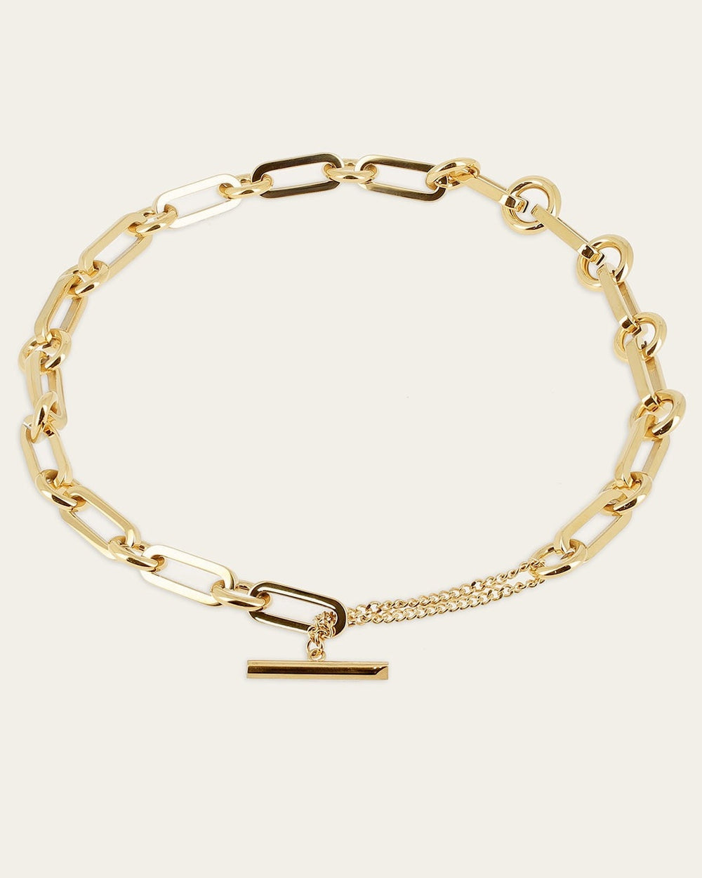 Collier Cyrano (Acier doré)