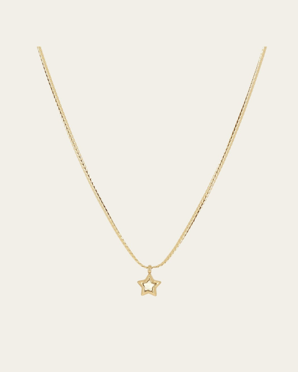 Polaris Necklace (Gold-plated Steel)