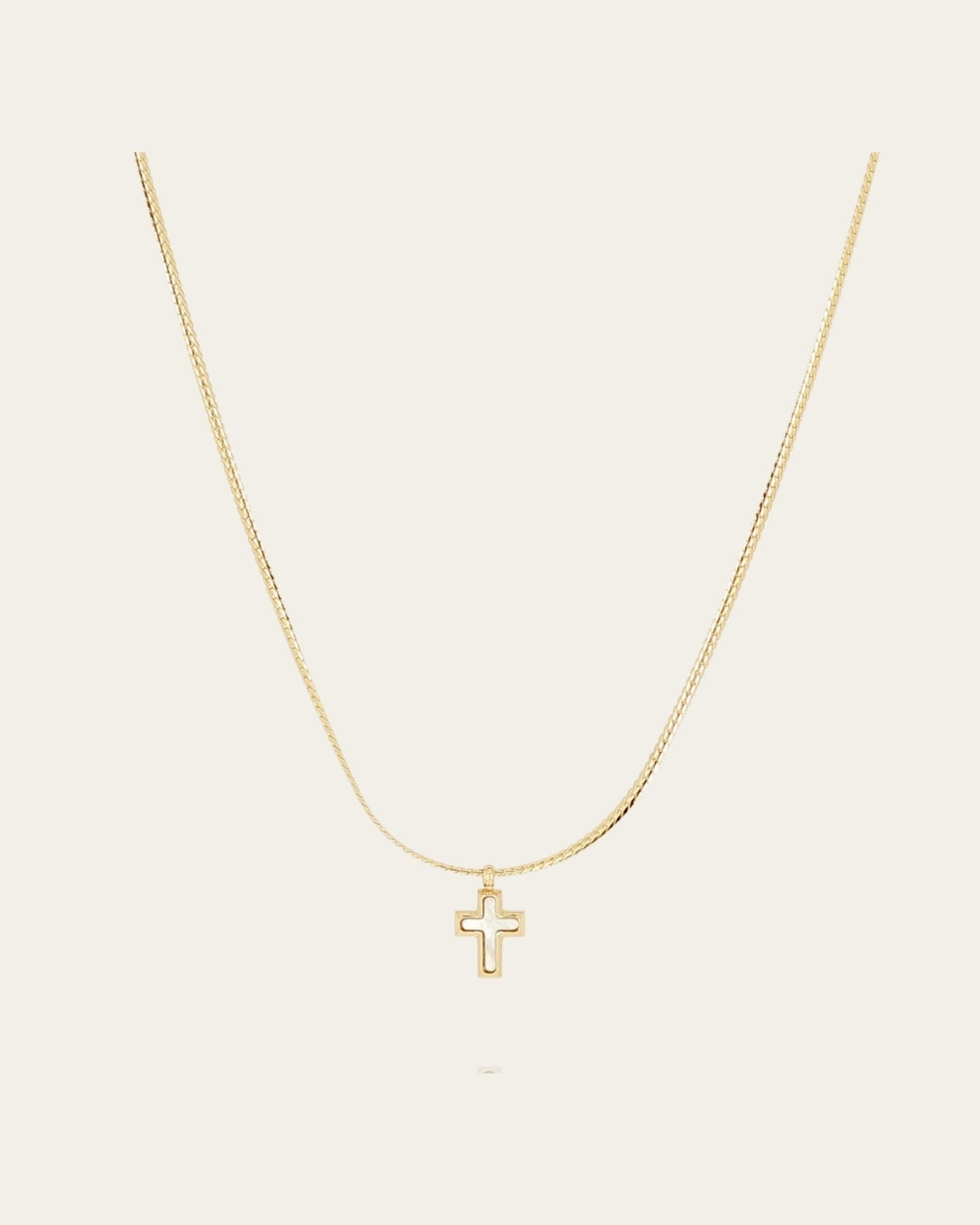 Olyde Necklace (Gold-plated steel)