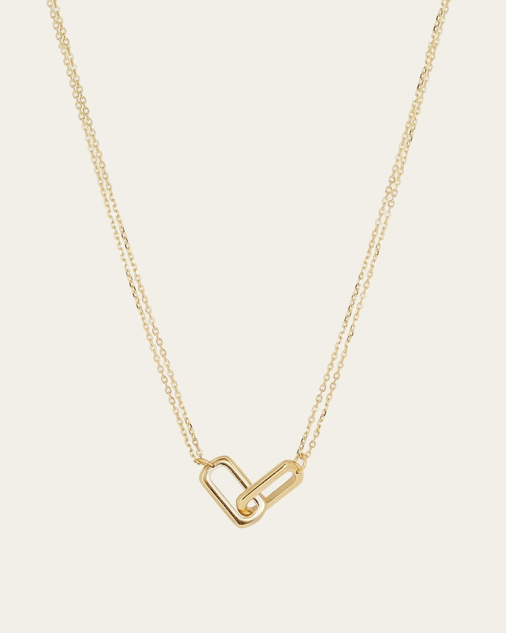Gamma Necklace (Gold-plated Steel)
