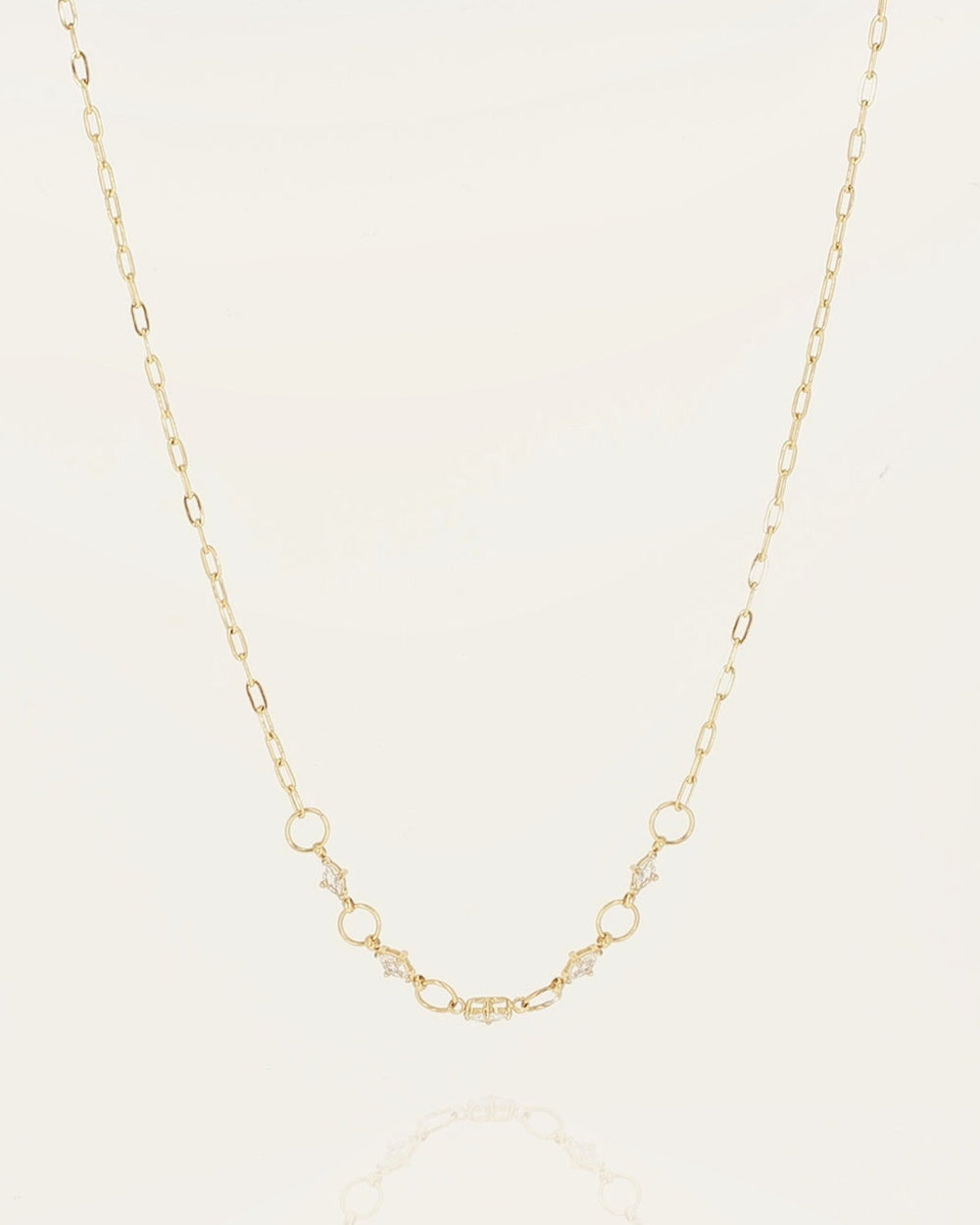 Collier Deneba (Acier doré)
