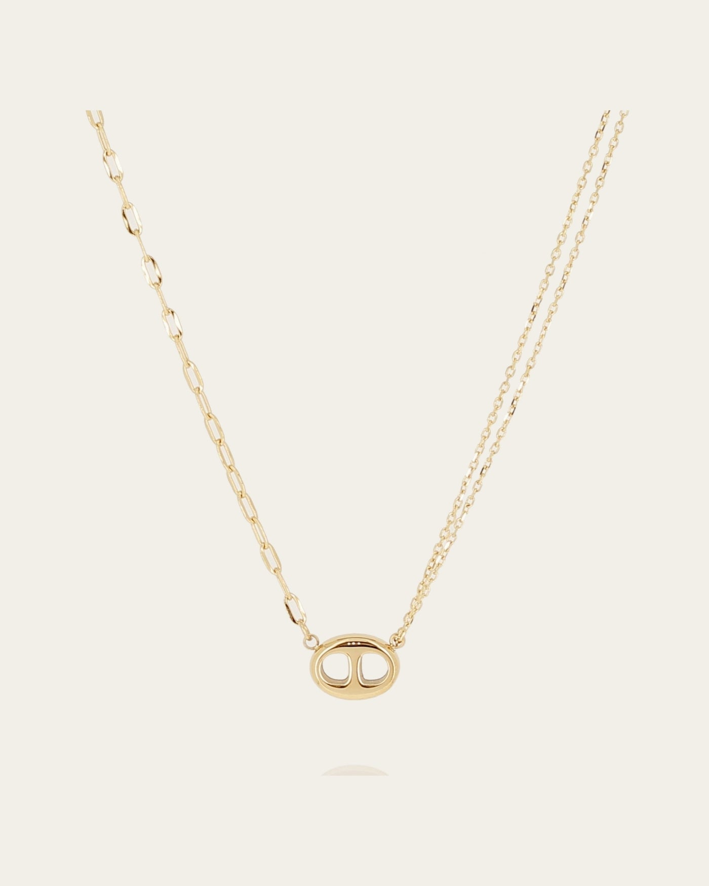 Flint Necklace (Gold-plated Steel)