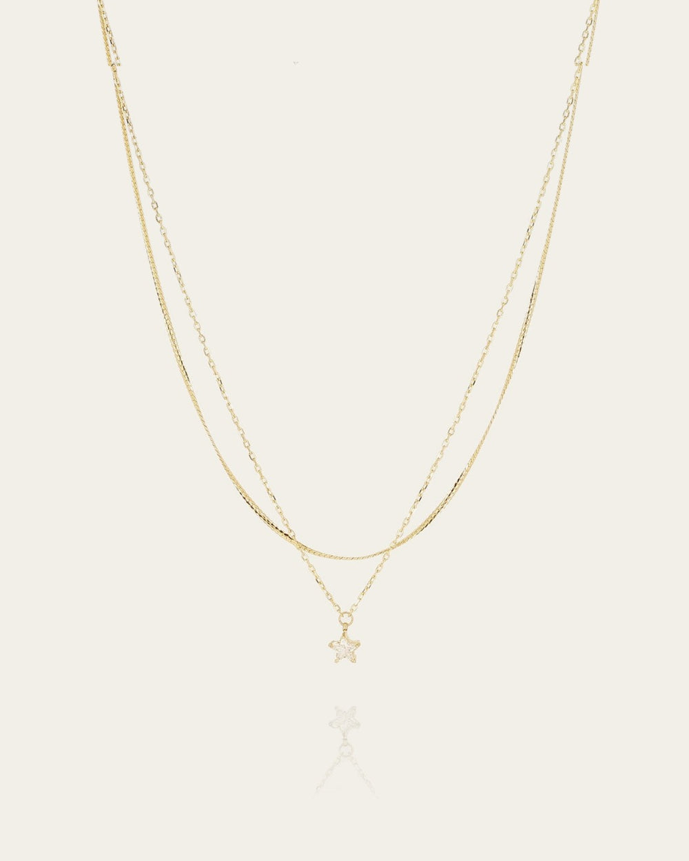 Alee Necklaces (Gold-plated Steel)