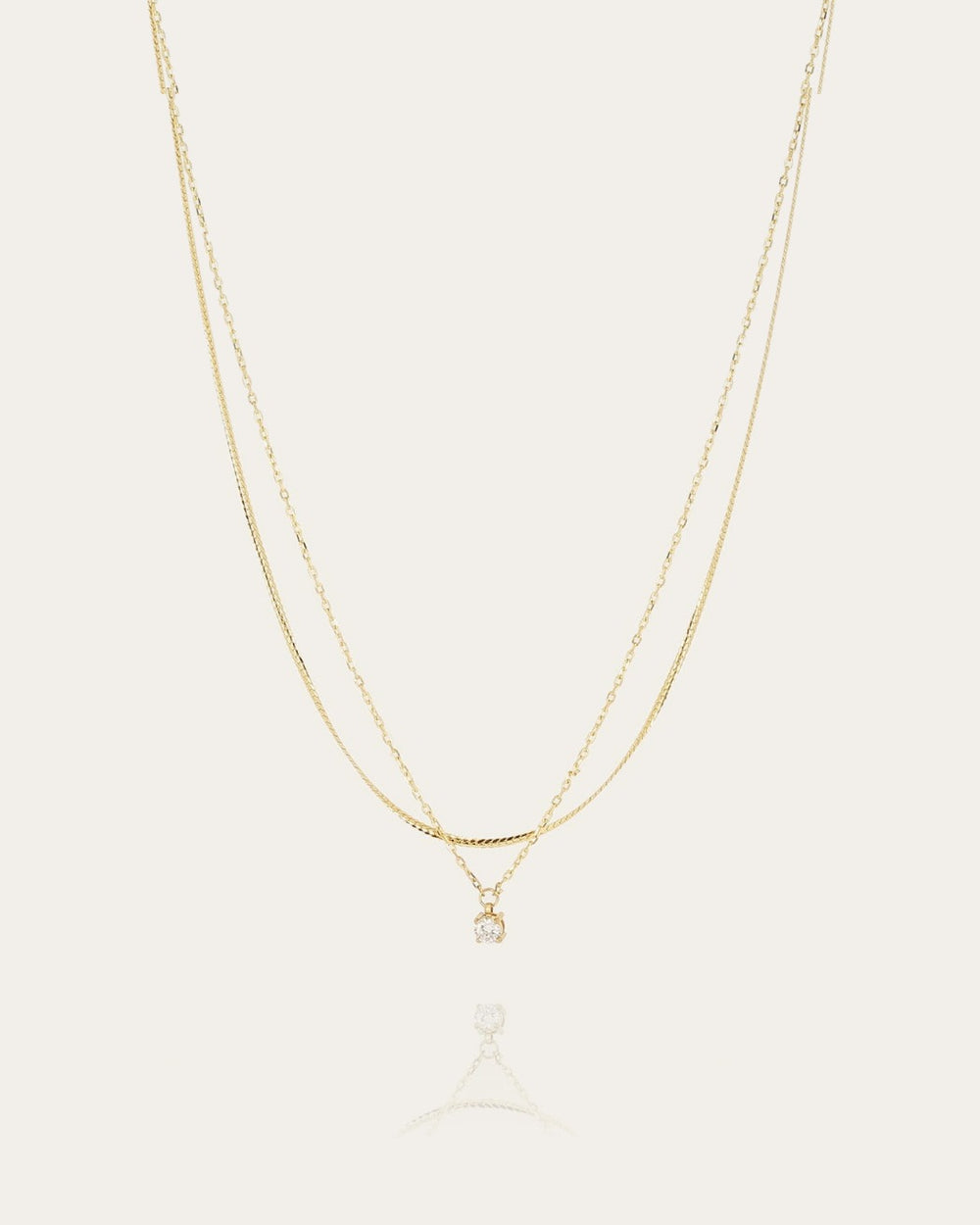 Collier Thaumas (Acier doré)